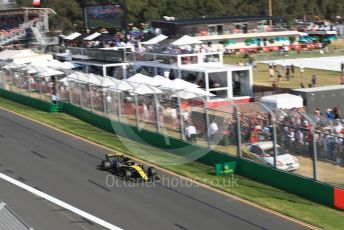 World © Octane Photographic Ltd. Formula 1 – Australian GP Race. Renault Sport F1 Team RS19 – Nico Hulkenberg. Melbourne, Australia. Sunday 17th March 2019.