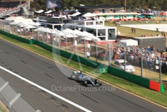 World © Octane Photographic Ltd. Formula 1 – Australian GP Race. Mercedes AMG Petronas Motorsport AMG F1 W10 EQ Power+ - Valtteri Bottas. Melbourne, Australia. Sunday 17th March 2019.