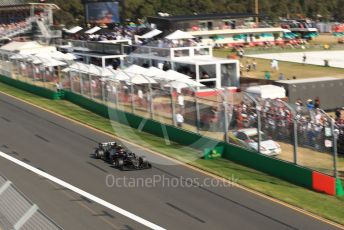 World © Octane Photographic Ltd. Formula 1 – Australian GP Race. Rich Energy Haas F1 Team VF19 – Kevin Magnussen. Melbourne, Australia. Sunday 17th March 2019.