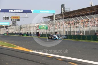 World © Octane Photographic Ltd. Formula 1 – Australian GP Race. ROKiT Williams Racing FW42 – Robert Kubica. Melbourne, Australia. Sunday 17th March 2019.