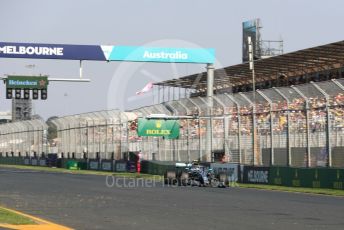 World © Octane Photographic Ltd. Formula 1 – Australian GP Race. Mercedes AMG Petronas Motorsport AMG F1 W10 EQ Power+ - Valtteri Bottas. Melbourne, Australia. Sunday 17th March 2019.