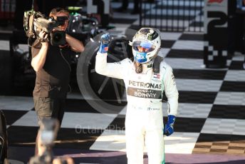 World © Octane Photographic Ltd. Formula 1 – Australian GP Parc Ferme. Mercedes AMG Petronas Motorsport AMG F1 W10 EQ Power+ - Valtteri Bottas. Melbourne, Australia. Sunday 17th March 2019.