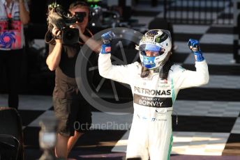 World © Octane Photographic Ltd. Formula 1 – Australian GP Parc Ferme. Mercedes AMG Petronas Motorsport AMG F1 W10 EQ Power+ - Valtteri Bottas. Melbourne, Australia. Sunday 17th March 2019.