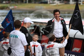 World © Octane Photographic Ltd. Formula 1 - Australian GP - Wednesday - F1 Season Launch. Toto Wolff - Executive Director & Head of Mercedes - Benz Motorsport. Albert Park, Melbourne, Australia. Wednesday 13th March 2019