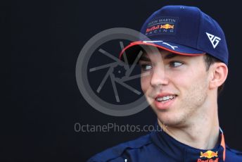 World © Octane Photographic Ltd. Formula 1 – Australian GP FIA Driver photo call. Aston Martin Red Bull Racing RB15 – Pierre Gasly. Thursday 14th Melbourne, Australia. Thursday 14th March 2019.