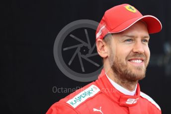 World © Octane Photographic Ltd. Formula 1 – Australian GP FIA Driver photo call. Scuderia Ferrari SF90 – Sebastian Vettel. Thursday 14th Melbourne, Australia. Thursday 14th March 2019.