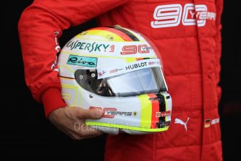 World © Octane Photographic Ltd. Formula 1 – Australian GP FIA Driver photo call. Scuderia Ferrari SF90 – Sebastian Vettel. Thursday 14th Melbourne, Australia. Thursday 14th March 2019.