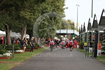 World © Octane Photographic Ltd. Formula 1 – Australian GP Paddock. Friday 15th Melbourne, Australia. Friday 15th March 2019.