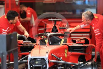 World © Octane Photographic Ltd. Formula 1 – Australian GP Pitlane. Scuderia Ferrari SF90 – Sebastian Vettel. Friday 15th Melbourne, Australia. Friday 15th March 2019.