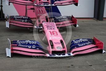 World © Octane Photographic Ltd. Formula 1 – Australian GP Pitlane. SportPesa Racing Point RP19 – Lance Stroll. Friday 15th Melbourne, Australia. Friday 15th March 2019.