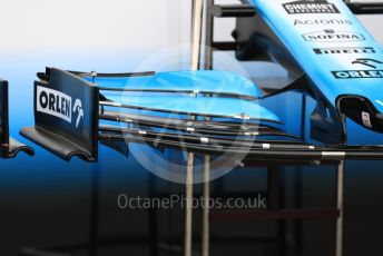 World © Octane Photographic Ltd. Formula 1 – Australian GP Pitlane. ROKiT Williams Racing – front wing. Friday 15th Melbourne, Australia. Friday 15th March 2019.