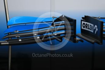 World © Octane Photographic Ltd. Formula 1 – Australian GP Pitlane. ROKiT Williams Racing – front wing. Friday 15th Melbourne, Australia. Friday 15th March 2019.