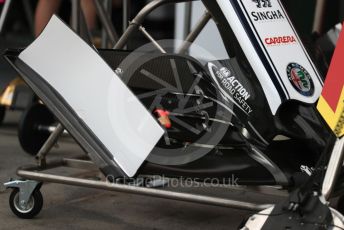 World © Octane Photographic Ltd. Formula 1 – Australian GP Pitlane. Alfa Romeo Racing C38. Friday 15th Melbourne, Australia. Friday 15th March 2019.