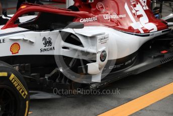 World © Octane Photographic Ltd. Formula 1 – Australian GP Pitlane. Alfa Romeo Racingm C38 – Antonio Giovinazzi. Friday 15th Melbourne, Australia. Friday 15th March 2019.