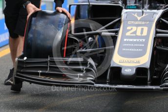 World © Octane Photographic Ltd. Formula 1 – Australian GP Pitlane. Rich Energy Haas F1 Team VF19 – Kevin Magnussen. Friday 15th Melbourne, Australia. Friday 15th March 2019.