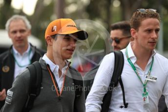 World © Octane Photographic Ltd. Formula 1 – Australian GP Pitlane. McLaren MCL34 – Lando Norris. Friday 15th Melbourne, Australia. Friday 15th March 2019.