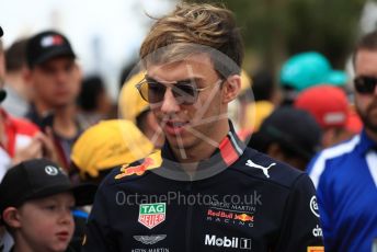 World © Octane Photographic Ltd. Formula 1 – Australian GP Melbourne Walk. Aston Martin Red Bull Racing RB15 – Pierre Gasly. Friday 15th Melbourne, Australia. Friday 15th March 2019.