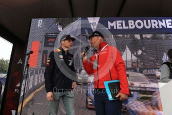World © Octane Photographic Ltd. Formula 1 – Australian GP Melbourne Walk. Aston Martin Red Bull Racing RB15 – Max Verstappen. Friday 15th Melbourne, Australia. Friday 15th March 2019.