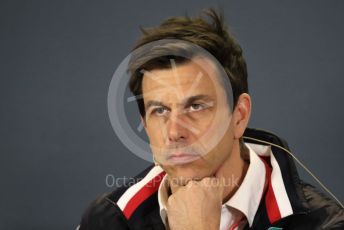 World © Octane Photographic Ltd. Formula 1 - Australian GP – Friday FIA Team Press Conference. Toto Wolff - Executive Director & Head of Mercedes - Benz Motorsport. Albert Park, Melbourne, Australia. Friday 15th March 2019