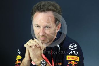 World © Octane Photographic Ltd. Formula 1 - Australian GP – Friday FIA Team Press Conference. Christian Horner - Team Principal of Red Bull Racing. Albert Park, Melbourne, Australia. Friday 15th March 2019