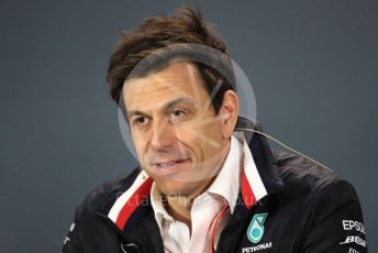 World © Octane Photographic Ltd. Formula 1 - Australian GP – Friday FIA Team Press Conference. Toto Wolff - Executive Director & Head of Mercedes - Benz Motorsport. Albert Park, Melbourne, Australia. Friday 15th March 2019