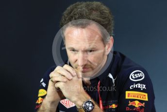 World © Octane Photographic Ltd. Formula 1 - Australian GP – Friday FIA Team Press Conference. Christian Horner - Team Principal of Red Bull Racing. Albert Park, Melbourne, Australia. Friday 15th March 2019