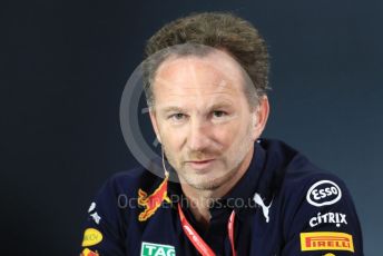 World © Octane Photographic Ltd. Formula 1 - Australian GP – Friday FIA Team Press Conference. Christian Horner - Team Principal of Red Bull Racing. Albert Park, Melbourne, Australia. Friday 15th March 2019