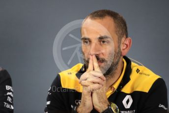 World © Octane Photographic Ltd. Formula 1 - Australian GP – Friday FIA Team Press Conference. Cyril Abiteboul - Managing Director of Renault Sport Racing Formula 1 Team. Albert Park, Melbourne, Australia. Friday 15th March 2019