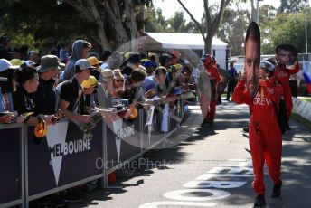 World © Octane Photographic Ltd. Formula 1 - Australian GP - Wednesday - Paddock. Melbourne Walk crew. Albert Park, Melbourne, Australia. Saturday 16th March 2019