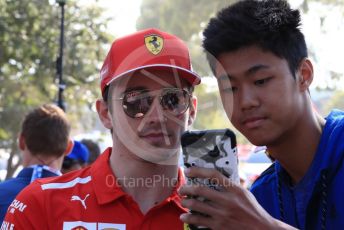 World © Octane Photographic Ltd. Formula 1 – Australian GP Paddock. Scuderia Ferrari SF90 – Charles Leclerc. Saturday 16th Melbourne, Australia. Saturday 16th March 2019.