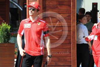 World © Octane Photographic Ltd. Formula 1 – Australian GP Paddock. Scuderia Ferrari SF90 – Charles Leclerc. Saturday 16th Melbourne, Australia. Saturday 16th March 2019.