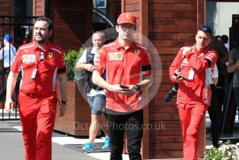 World © Octane Photographic Ltd. Formula 1 – Australian GP Paddock. Scuderia Ferrari SF90 – Charles Leclerc. Saturday 16th Melbourne, Australia. Saturday 16th March 2019.