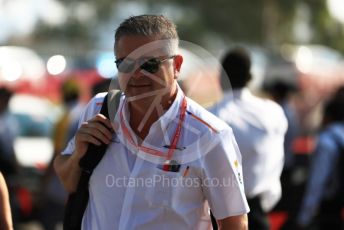 World © Octane Photographic Ltd. Formula 1 - Australian GP - Melbourne Walk. Gil De Ferran - Sporting Director of McLaren. Albert Park, Melbourne, Australia. Sunday 17th March 2019