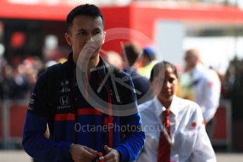 World © Octane Photographic Ltd. Formula 1 – Australian GP Paddock. Scuderia Toro Rosso STR14 – Alexander Albon. Melbourne, Australia. Sunday 17th March 2019.