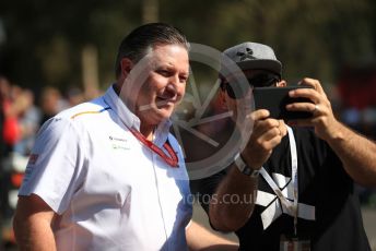 World © Octane Photographic Ltd. Formula 1 - Australian GP - Paddock. Zak Brown - Executive Director of McLaren Technology Group.  Albert Park, Melbourne, Australia. Sunday 17th March 2019