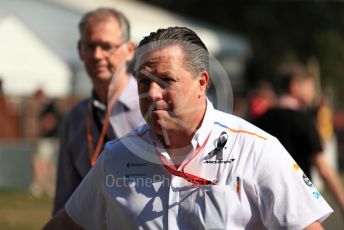 World © Octane Photographic Ltd. Formula 1 - Australian GP - Paddock. Zak Brown - Executive Director of McLaren Technology Group. Albert Park, Melbourne, Australia. Sunday 17th March 2019
