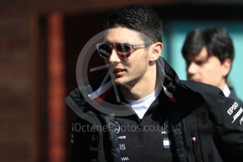 World © Octane Photographic Ltd. Formula 1 – Australian GP Paddock. Mercedes AMG Petronas Motorsport AMG F1 Reserve Driver - Esteban Ocon. Melbourne, Australia. Sunday 17th March 2019.