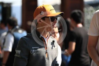 World © Octane Photographic Ltd. Formula 1 – Australian GP Paddock. McLaren MCL34 – Lando Norris. Melbourne, Australia. Sunday 17th March 2019.