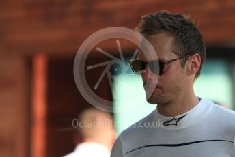 World © Octane Photographic Ltd. Formula 1 – Australian GP Paddock. Alexander Skarsgard. Melbourne, Australia. Sunday 17th March 2019.
