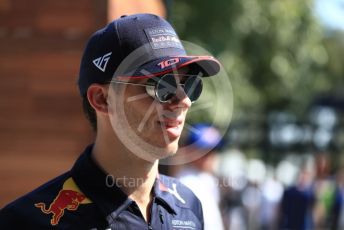 World © Octane Photographic Ltd. Formula 1 – Australian GP Paddock. Aston Martin Red Bull Racing RB15 – Pierre Gasly. Melbourne, Australia. Sunday 17th March 2019.