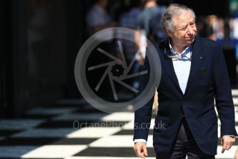 World © Octane Photographic Ltd. Formula 1 - Australian GP - Paddock. Jean Todt – President of FIA. Albert Park, Melbourne, Australia. Sunday 17th March 2019
