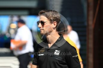 World © Octane Photographic Ltd. Formula 1 – Australian GP Paddock. Rich Energy Haas F1 Team VF19 – Romain Grosjean. Melbourne, Australia. Sunday 17th March 2019.