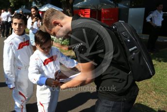 World © Octane Photographic Ltd. Formula 1 – Australian GP Paddock. Rich Energy Haas F1 Team VF19 – Kevin Magnussen. Melbourne, Australia. Sunday 17th March 2019.