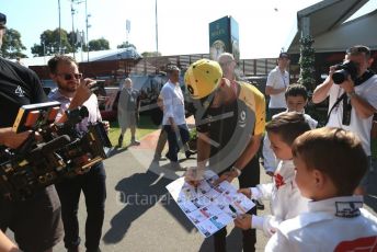 World © Octane Photographic Ltd. Formula 1 – Australian GP Paddock. Renault Sport F1 Team RS19 – Daniel Ricciardo. Melbourne, Australia. Sunday 17th March 2019.
