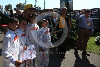 World © Octane Photographic Ltd. Formula 1 – Australian GP Paddock. Renault Sport F1 Team RS19 – Daniel Ricciardo. Melbourne, Australia. Sunday 17th March 2019.