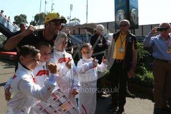 World © Octane Photographic Ltd. Formula 1 – Australian GP Paddock. Renault Sport F1 Team RS19 – Daniel Ricciardo. Melbourne, Australia. Sunday 17th March 2019.