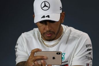 World © Octane Photographic Ltd. Formula 1 - Australian GP Thursday FIA Driver Press Conference. Mercedes AMG Petronas Motorsport AMG F1 W10 EQ Power+ - Lewis Hamilton. Thursday 14th Melbourne, Australia. Thursday 14th March 2019