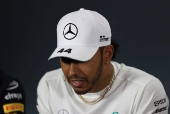 World © Octane Photographic Ltd. Formula 1 - Australian GP Thursday FIA Driver Press Conference. Mercedes AMG Petronas Motorsport AMG F1 W10 EQ Power+ - Lewis Hamilton. Thursday 14th Melbourne, Australia. Thursday 14th March 2019