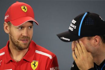 World © Octane Photographic Ltd. Formula 1 - Australian GP Thursday FIA Driver Press Conference. Scuderia Ferrari SF90 – Sebastian Vettel and ROKiT Williams Racing – Robert Kubica. Thursday 14th Melbourne, Australia. Thursday 14th March 2019