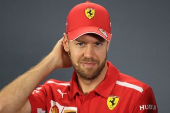 World © Octane Photographic Ltd. Formula 1 - Australian GP Thursday FIA Driver Press Conference. Scuderia Ferrari SF90 – Sebastian Vettel. Thursday 14th Melbourne, Australia. Thursday 14th March 2019